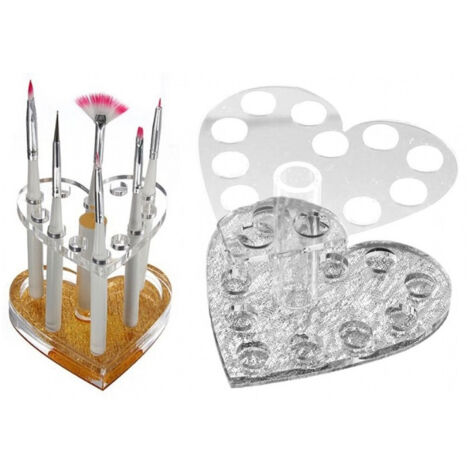 TRADE SHOP - Organizzatore Porta Pennelli Espositore Organizer Cosmetici Make Up 12 Comparti -