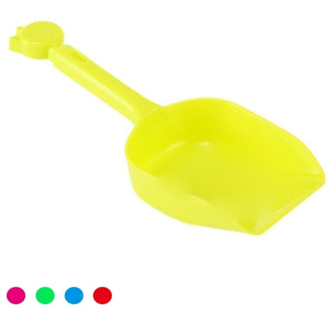TRADE SHOP - Paletta Cagnolino Plastica Per Lettiera Sabbia Pulizia Raccolta Escrementi Cane -