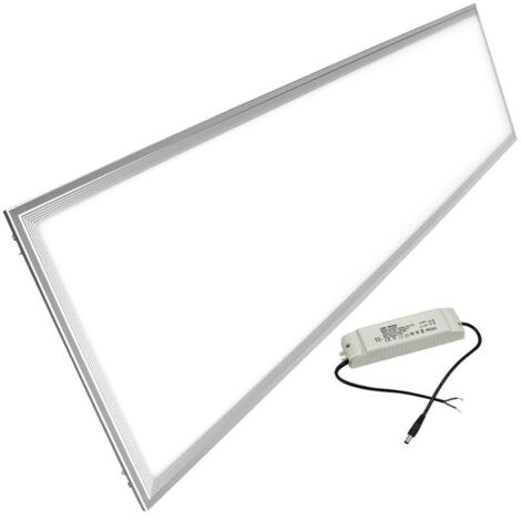 TRADE SHOP - Pannello Led 120x30 40w Rettangolare Plafoniera Led 120x30cm Luce Bianca E Calda - -Bianco Freddo      -