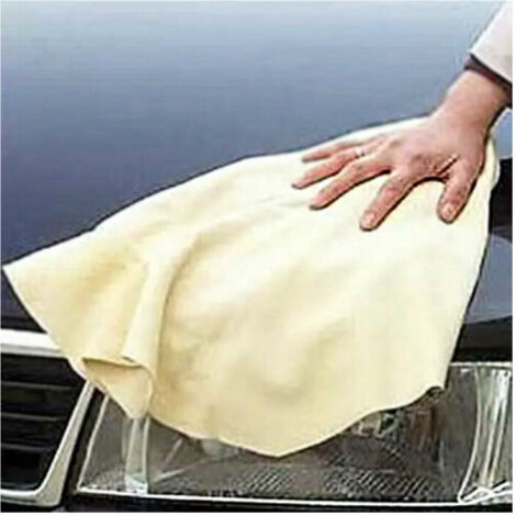 TRADE SHOP - Panno In Pelle Di Daino Sintetica Per La Pulizia Auto E Superfici Delicate -