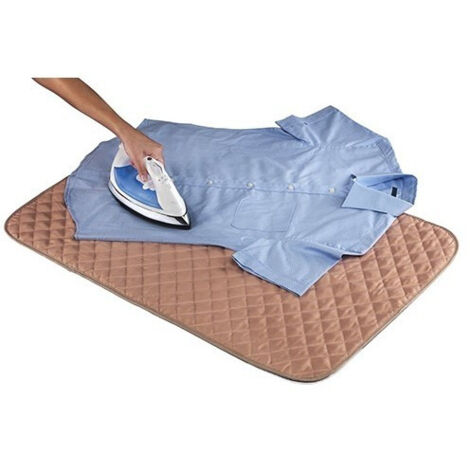 Trade Shop - Paño Acolchado Iron Express Para Planchar Por Todas Partes Y Proteger Las Superficies -