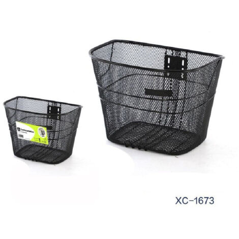 Trade Shop - Paquetes De La Cesta Handlebar De La Bicicleta De Aluminio Delantero Xc-1673 -
