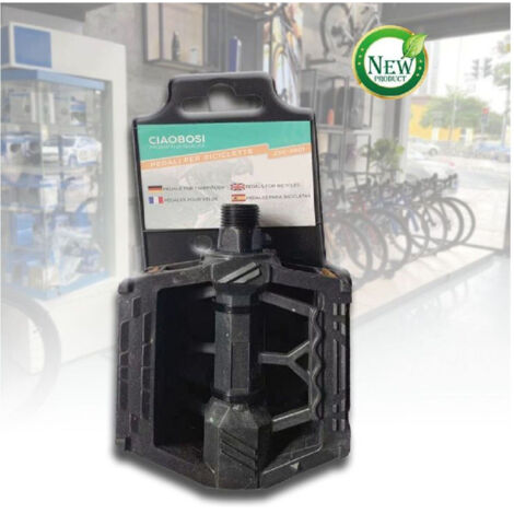 Trade Shop - Pareja Universal Pedales Para Bicicleta Reflectores De Bicicleta Catarifrngenti Zxc-9901 -