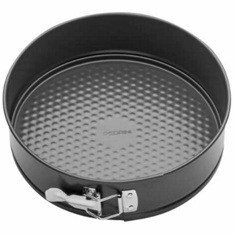 Trade Shop - Pastel De Bandeja Para Hornear Para Pastel De Pastel Cierre De Cremallera 20 Cm En Acero -