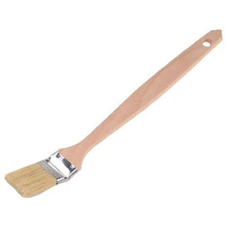Trade Shop - Pennello Pipa Piatto Pennellessa Con Collo Angolo Radiatori Termosifone Pittore -