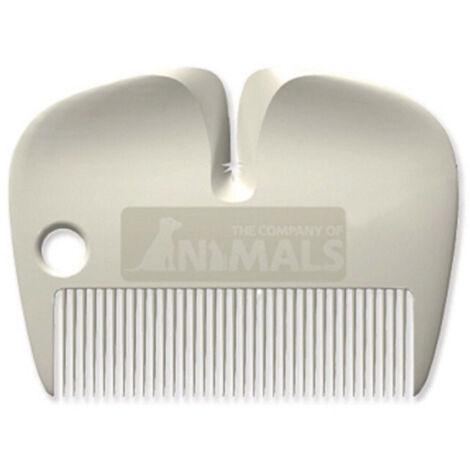 Trade Shop - Pettine Pulci E Zecche Remover 2 En 1 Peine Plástico Cani -