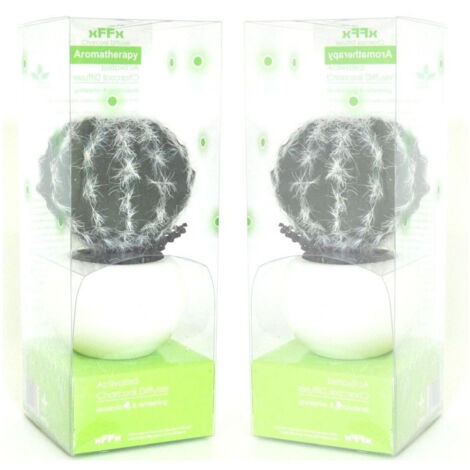 TRADE SHOP - Piantina Diffusore Aromi Aromatherapy Ioni Negativi Deodora Rinfresca Cactus -