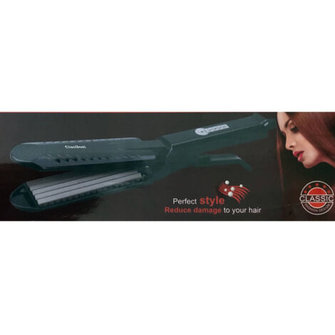 TRADE SHOP - Piastra Elettrica Effetto Frise' Spazzola Per Capelli 45w 220° T-1167 -