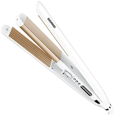 TRADE SHOP - Piastra Gemei Doppia Funzione Effetto Lisciante E Frise' Gm 402 -