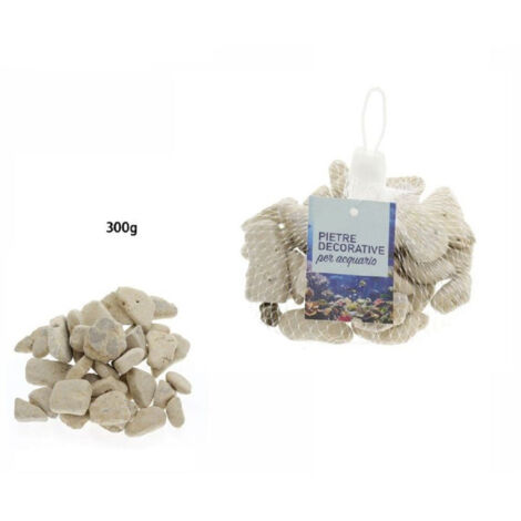 TRADE SHOP - Pietre Sassi Sassolini Decorativi Per Acquario 300gr Decorazione Giardino 70263 -