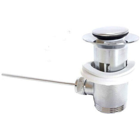 Trade Shop - Pilar De Escape Con Más Lento Completo Con Tapa De Lavabo De Bidé Automático -