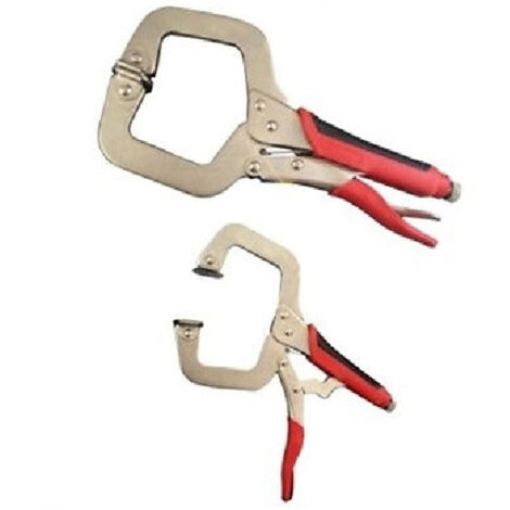Trade Shop - Pinza A Morsetto Con Ganasce Con Cigno Colour A 10" -