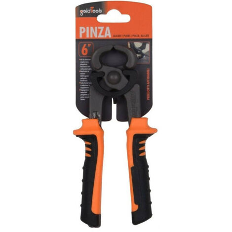 TRADE SHOP - Pinza Per Ferraioli Tenaglia Cementisti 6" In Acciaio Cromo Vanadio 17 Cm -