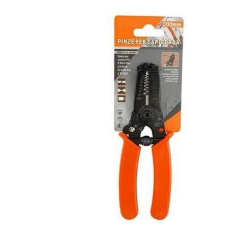 Trade Shop - Pinza Pinze Spellafili Spella Cavo Spella Fili Per Capicorda 200 Mm -