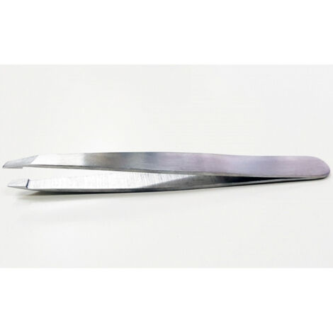 TRADE SHOP - Pinzetta In Acciaio Inox Sopracciglia Ciglia Pinza Precisione Peli Depilazione -