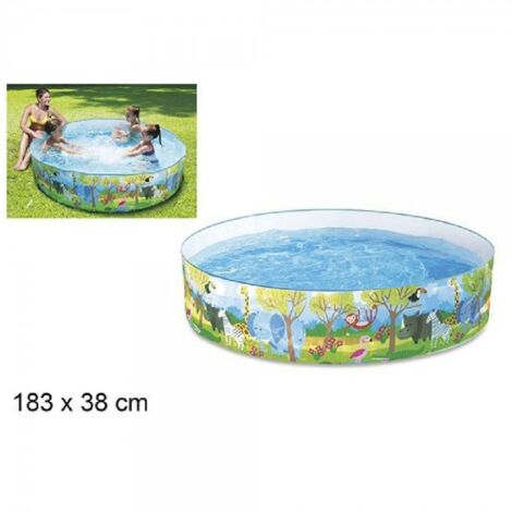 Piscina Gonfiabile Per Bambini E Adulti,Piscina Rotonda In PVC Fuori  Terra,Grande Piscina Gonfiabile Resistente All'abrasione Per Cortile-A  240x76cm(94x30inch) : : Giardino e giardinaggio