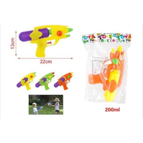 Pistola Ad Acqua Tubo 30x4cm Manico Bambini Schiuma Gioco Giardino Estate  605456 