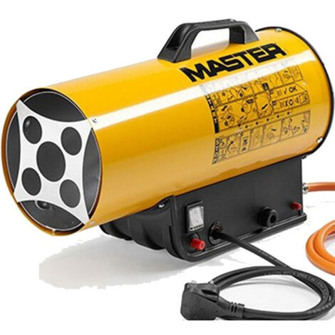 Trade Shop - Pistola De Aire Caliente Portátil Ajustable Calentador De Gas Blp 33m -