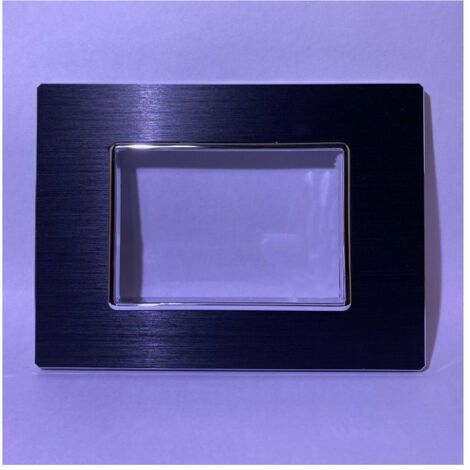Trade Shop - Placca Luxury 3 4 6m En Satinato Compatible Axolute -