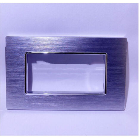 Trade Shop - Placca Luxury 3 4 6m En Sistema Compatible Con Axolute Bticino -