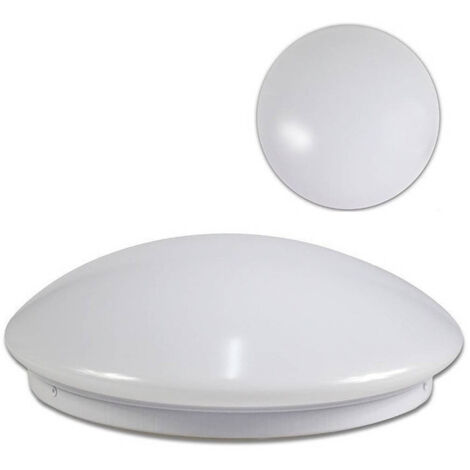 Trade Shop - Plafoniera Da Soffitto Bianca 12 Watt 24 Led Small Luce 3000k 4000k 6500k C-01-s -