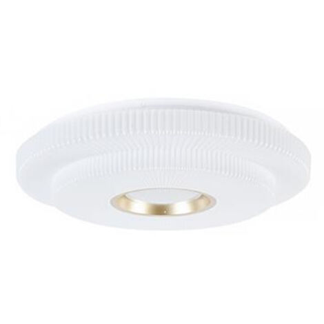 TRADE SHOP - Plafoniera Led Lampada Da Soffitto 60w Luce Bianco Freddo 6500k Oro Bianco 63824 -