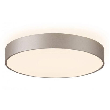 Trade Shop - Plafoniera Tonda Led 42w Cct 3000k 4000k Lampada A Parete Luce 3200lm 40cm -      Plata
