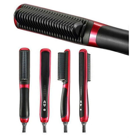 Trade Shop - Plancha De Pelo Eléctrica Profesional Combo -