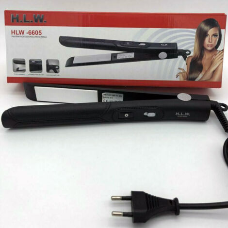 Trade Shop - Plancha De Pelo Profesional Hlw-6605 Alisadora Cerámica -