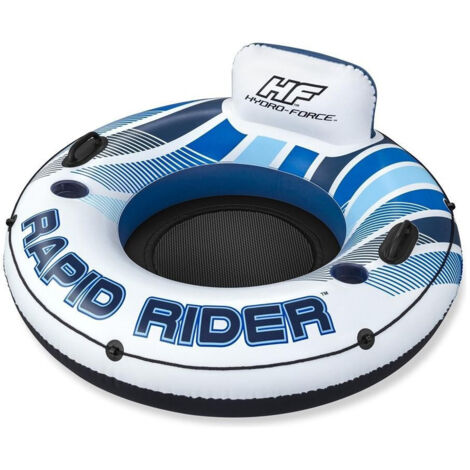 TRADE SHOP - Poltrona Galleggiante Singola Rapid Rider Mare Hydro Force Ciambella 135cm 43116 -