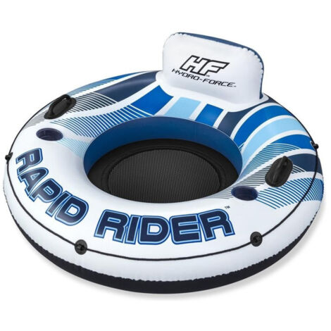 Trade Shop - POLTRONA GALLEGGIANTE SINGOLA RAPID RIDER MARE HYDRO FORCE CIAMBELLA 135CM 43116 -