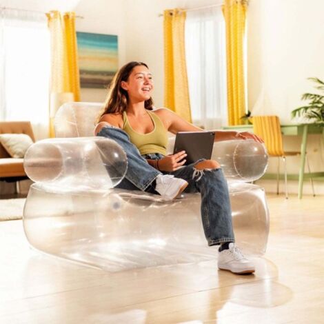 Trade Shop - Poltrona Gonfiabile Puffo Inflate-a-chair