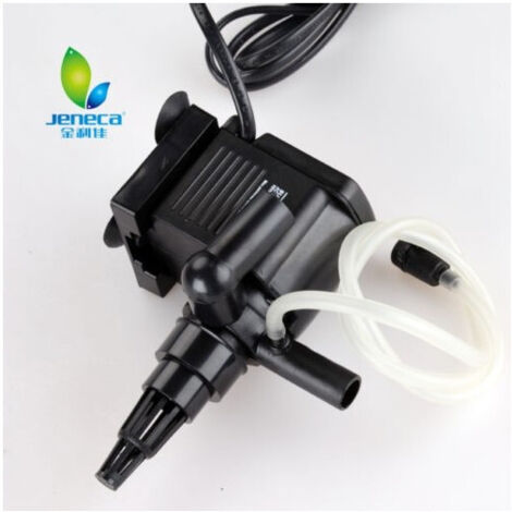 TRADE SHOP - Pompa Elettrica Filtro Sommergibile Centrifuga Interno Acquario Pf-408 200l/h 2w -