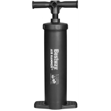 Trade Shop - Pompa Manuale Air Hammer Multifunzione Gonfia/sgonfia Volume 3.500 Cc 48cm 62030 -