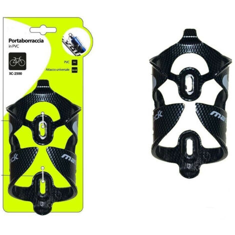 TRADE SHOP - Porta Borraccia In Pvc Attacco Universale Borracce Per Bici Bicicletta Xc-2500 -