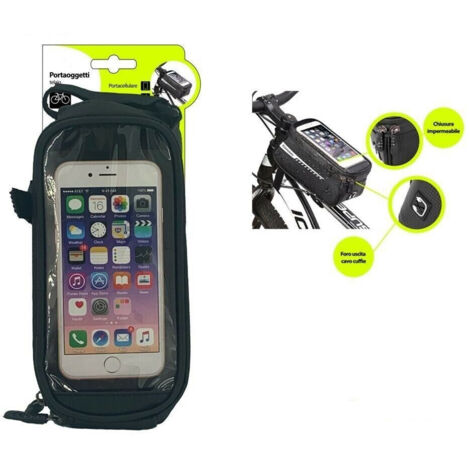 Trade Shop - PORTACELLULAR SMARTPHONE OGGETTI IMPERMEABILE FÜR BICICLETAXC2652 -