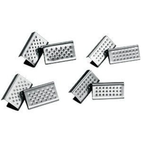 Trade Shop - Precintos Para Fleje De Plástico 16mm Paquete 2000 Piezas Para Embalaje -