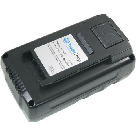 Trade-Shop Premium Li-Ion Akku 36V / 3000mAh / 144Wh für Al-Ko 9113280, B150, B200, EnergyFlex B 200 Li (113524)