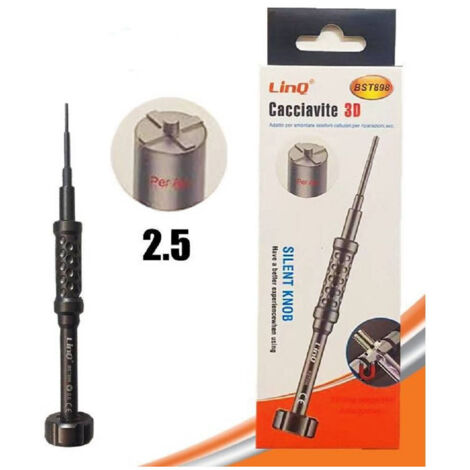 Trade Shop - PROFESSIONELLER 3D 2,5 TORX-SCHRAUBENDREHER SMARTPHONE-HANDY-REPARATUR BST898-2.5 -