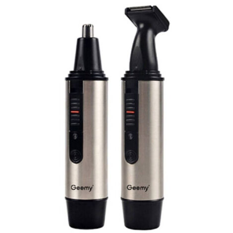 Trade Shop - PROFESSIONELLER WIEDERAUFLADBARER 2IN1 NASEN-OHREN-HAARTRIMMER GM-3115 -
