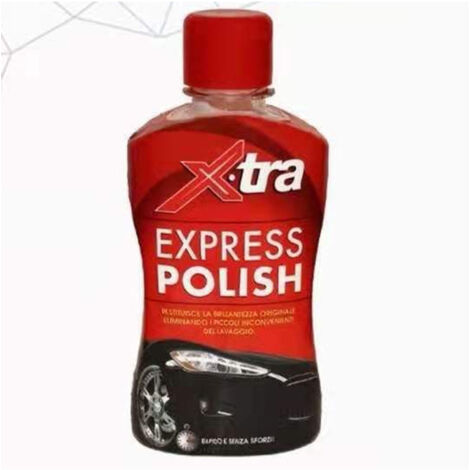 Trade Shop - Pulimento Abrillantador Para Coches, Motos Y Barcos Elimina Arañazos 250ml Lavado Renovador -