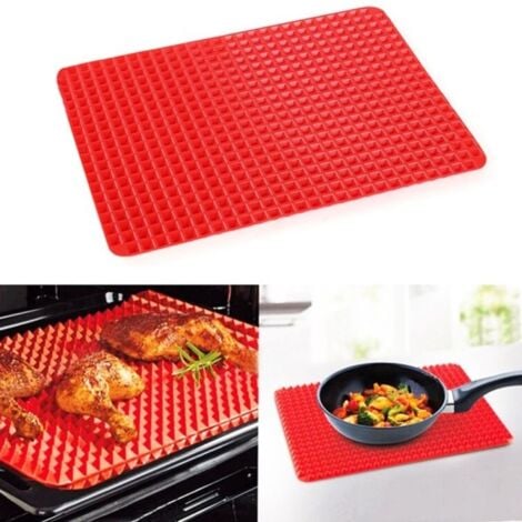 Trade Shop - Tappetino In Silicone Da Forno Per Impasto Pizza E Dolci  Cottura Antiaderente