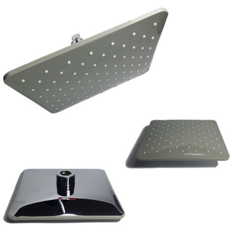 Trade Shop - QUADRATO 20X20CM BAGNO EFFETTO PIOGETTO SOTTILE CROMATO 93004 -