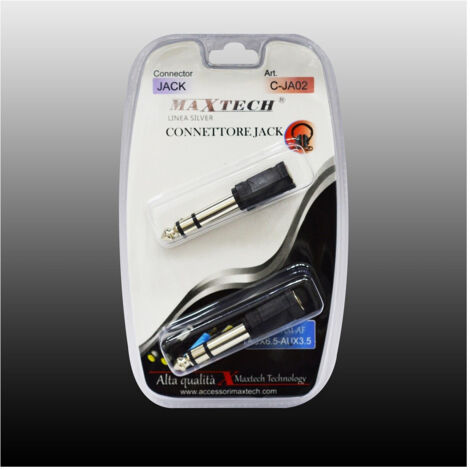 Trade Shop - ¿qué Aux6.5mm-3.5mm Maxtech C-ja02 -