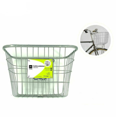 Trade Shop - Rack De Equipaje Delantero De Aluminio Universal Para Bicicleta Bicicleta Xc2638 -