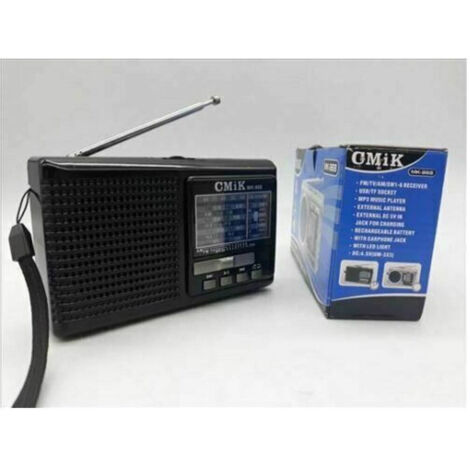 TRADE SHOP - Radio Cmik Mk-978 Fm Altoparlante Portatile Audio Scan Automatico 87-108mhz -