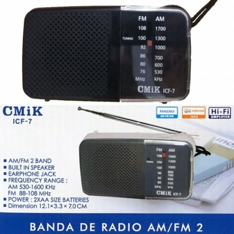 Trevi ra 7f20 bt radio portatile multibanda con bluetooth usb