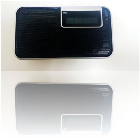 TRADE SHOP - Radio Portatile 283 Cassa Speaker Tf Card Usb Mp3 Aux Fm Batteria Tascabile -