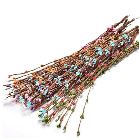 TRADE SHOP - Ramoscello 10 Pezzi Ramoscelli Artificiale Bacca Fiori Finti Decorazione -