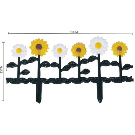 Trade Shop - RECINIERUNG FÜR CHIARDINO STECCATO FORMA FIORE IN PLASTIC ARREDO GIARDINO 33X62CM -